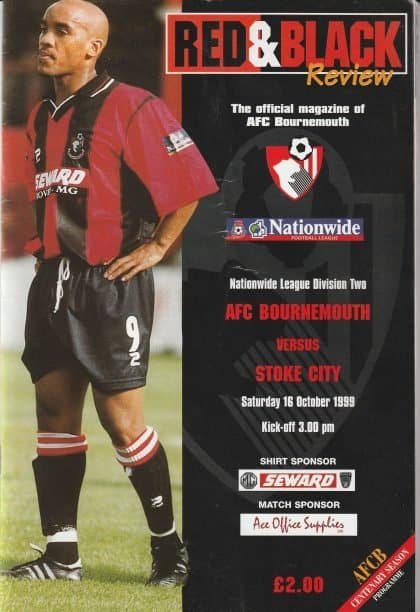 AFC Bournemouth v Stoke City 16-Oct-1999