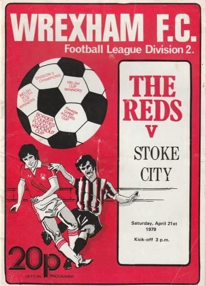 Wrexham v Stoke City 21-Apr-1979