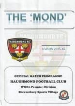 Haughmond v Tipton Town  2015-16