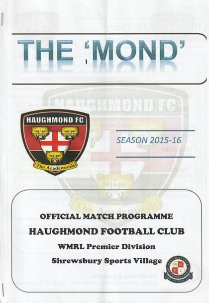 Haughmond v Tipton Town  2015-16
