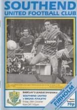 Southend United v Wigan Athletic 28-Oct-1988