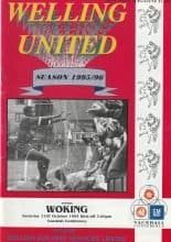 Welling United v Woking 21-Oct-1995