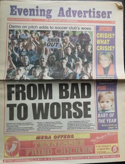 Swindon Advertiser - 21-Sep-1998