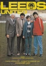 Leeds United v Coventry City 06-Feb-1982