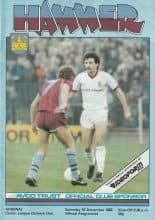 West Ham United v Arsenal 10-Dec-1983