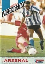 Sheffield Wednesday v Arsenal 17-Feb-1990