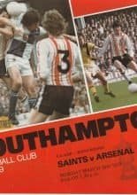 Southampton v Arsenal 19-Mar-1979