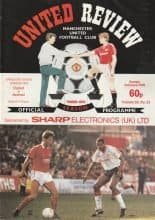 Manchester United v Arsenal 02-Apr-1989