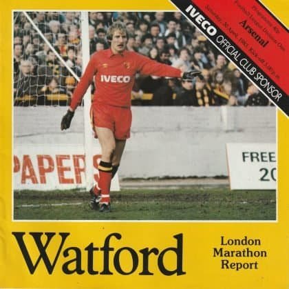 Watford v Arsenal 30-Apr-1983