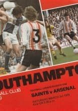 Southampton v Arsenal 03-Mar-1979