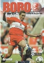 Middlesbrough v Arsenal 04-Nov-2000