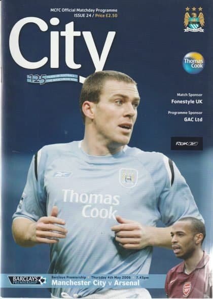 Manchester City v Arsenal 04-May-2006