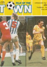 Huddersfield Town v Arsenal  07-Oct-1986