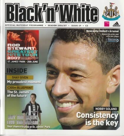 Newcastle United v Arsenal 09-Apr-2007