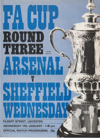 Arsenal v Sheffield Wednesday 17-Jan-1979