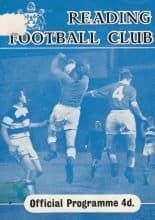 Reading v Barnsley 24-Aug-1960