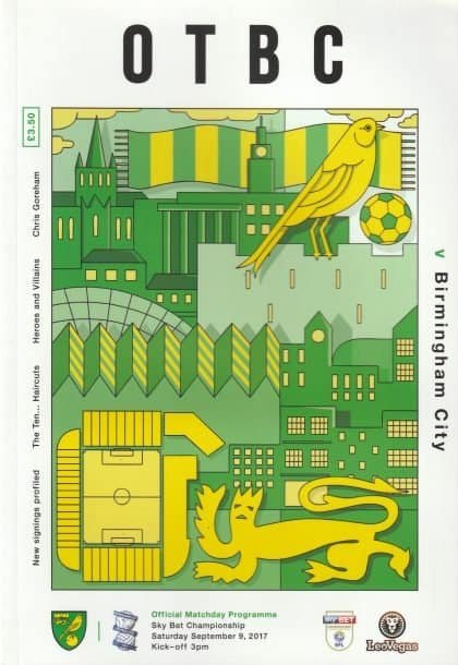 Norwich City v Birmingham City  08-Sep-2017