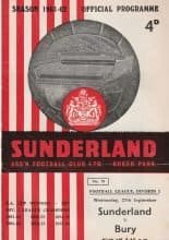 Sunderland v Bury  27-Sep-1961