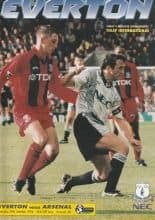 Everton v Arsenal 29-Oct-1994