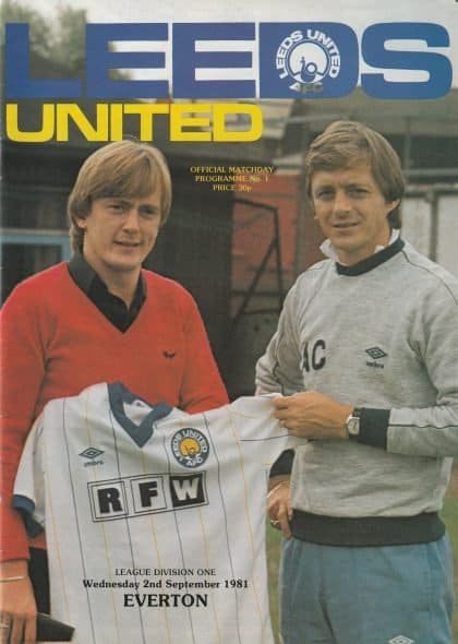 Leeds United v Everton 02-Sep-1981