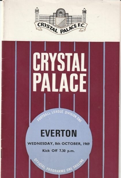 Crystal Palace v Everton 08-Oct-1969