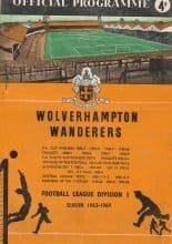 Wolverhampton Wanderers v Fulham 18-Apr-1964