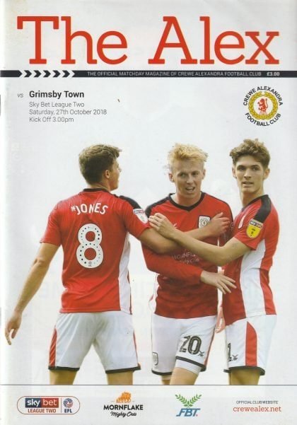 Crewe Alexandra v Grimsby Town   27-Oct-2018