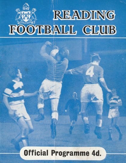 Reading v Grimsby Town 14-Jan-1961