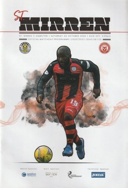 St Mirren v Hamilton Academical   24-Oct-2020