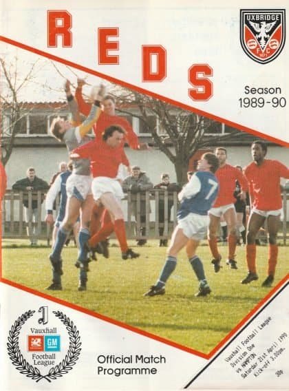 Uxbridge v Hampton  21-Apr-1990