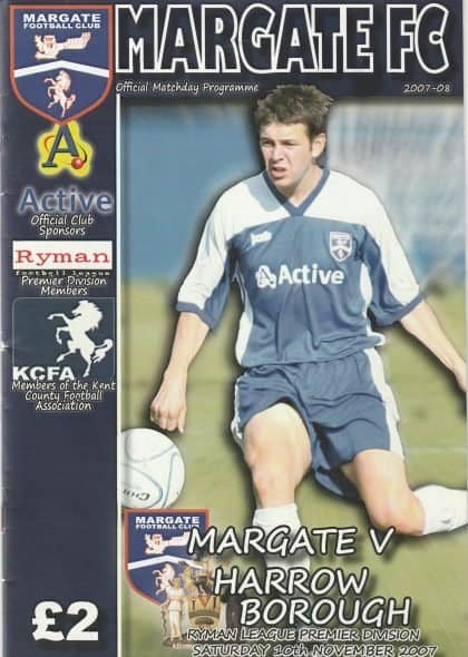 Margate v Harrow Borough  10-Nov-2007
