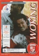 Woking v Hednesford Town  18-Apr-1998