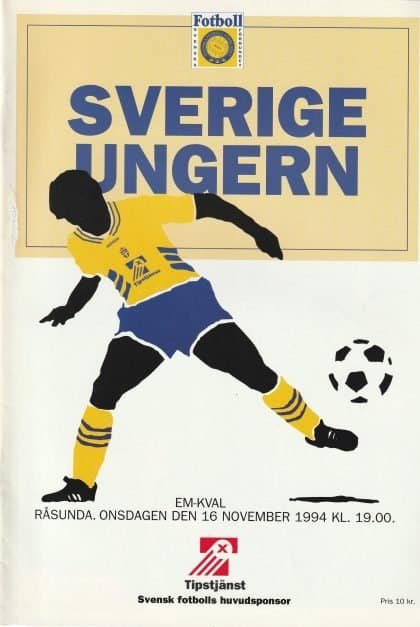 Sweden v Hungary  16-Nov-1994
