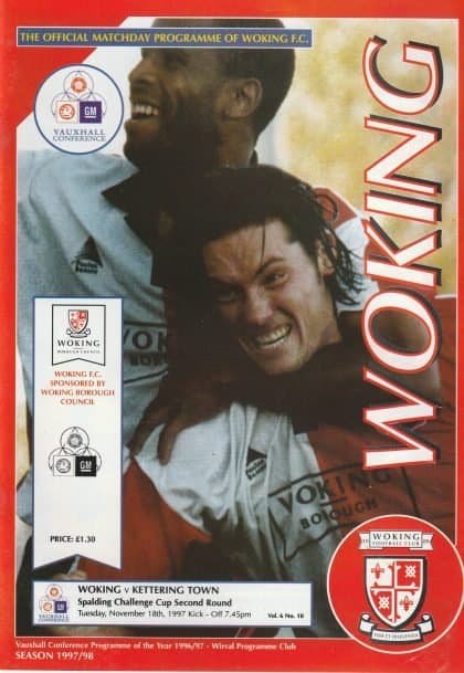Woking v Kettering Town  18-Nov-1997