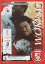 Woking v Kidderminster Harriers 21-Mar-1998