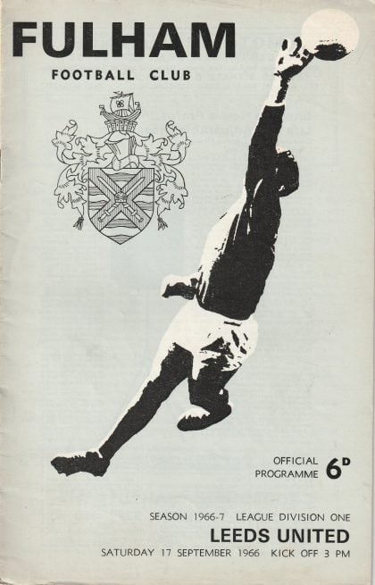 Fulham v Leeds United 17-Sep-1966