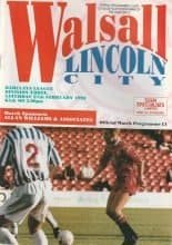 Walsall v Lincoln City 27-Feb-1993