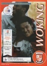 Woking v Margate  10-Jan-1998