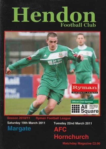 Hendon v Margate  19-Mar-2011
