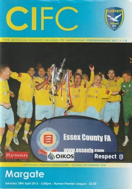 Canvey Island v Margate  28-Apr-2012