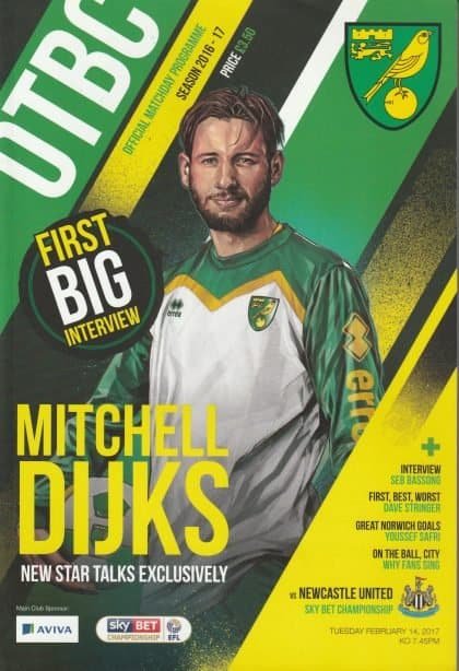 Norwich City v Newcastle United  14-Feb-2017