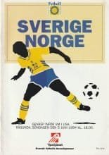 Sweden v Norway  05-Jun-1994