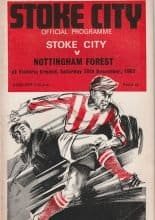 Stoke City v Nottingham Forest  30-Dec-1967