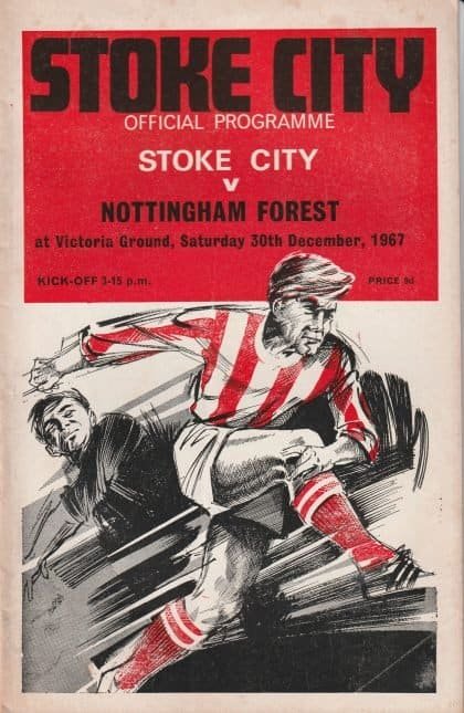 Stoke City v Nottingham Forest  30-Dec-1967