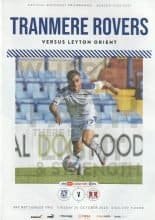 Tranmere Rovers v Leyton Orient 20-Oct-2020