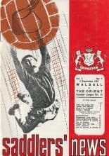 Walsall v Leyton Orient  05-Sep-1967