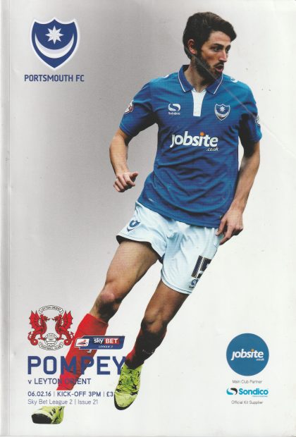 Portsmouth v Leyton Orient  06-Feb-2016