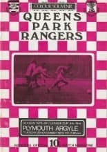 Queens Park Rangers v Plymouth Argyle 20-Nov-1973