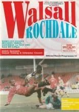 Walsall v Rochdale  01-May-1993