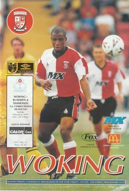 Woking v Rushden & Diamonds  06-Feb-1999